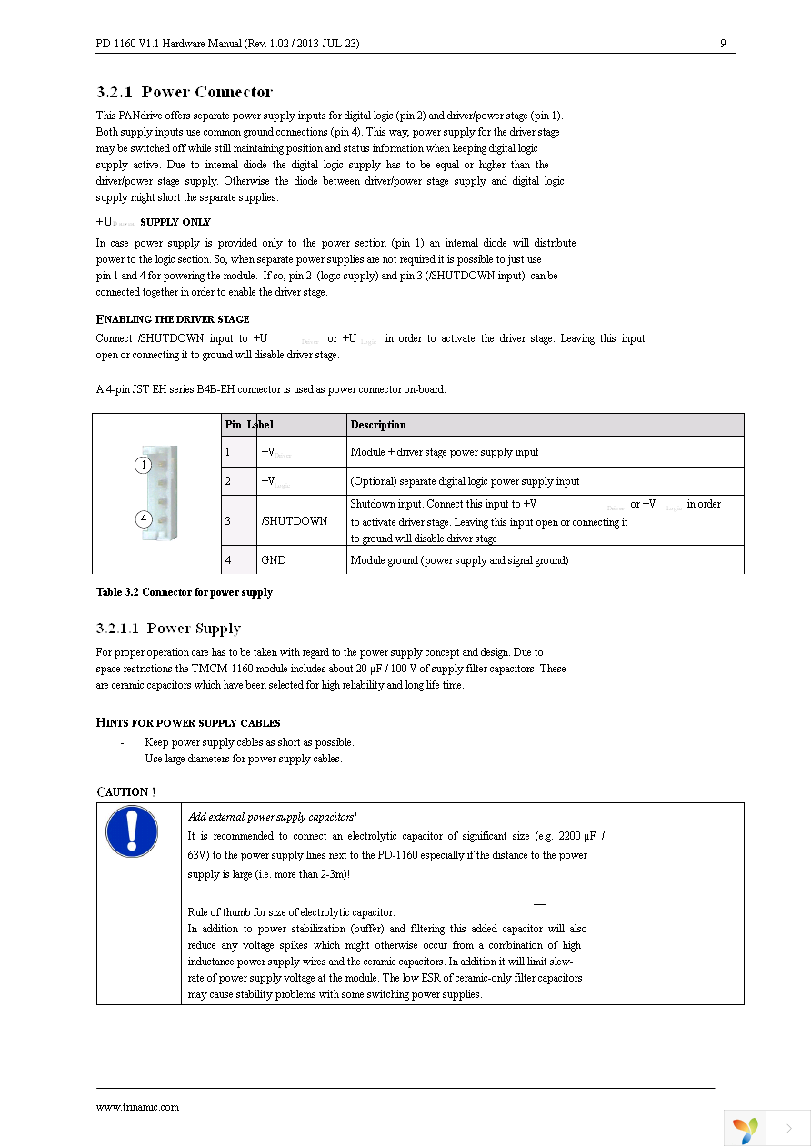 PD57-1-1160-TMCL Page 9