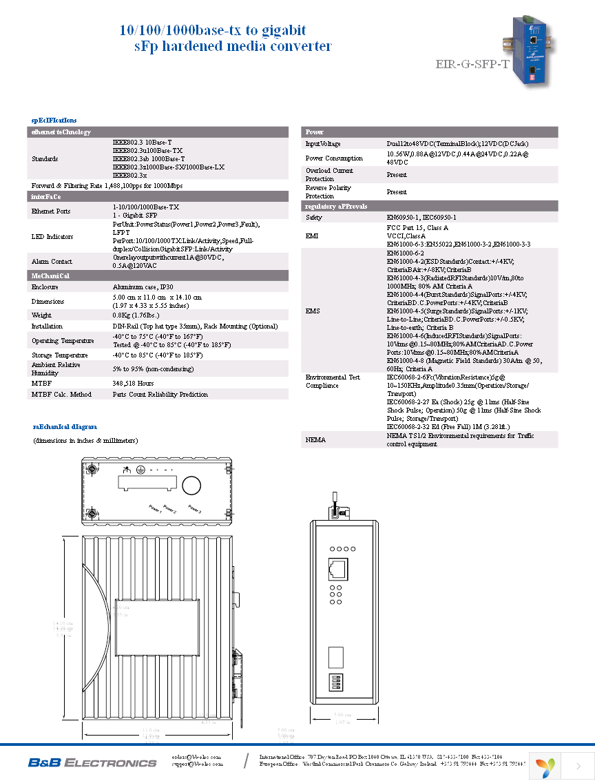 EIR-G-SFP-T Page 2