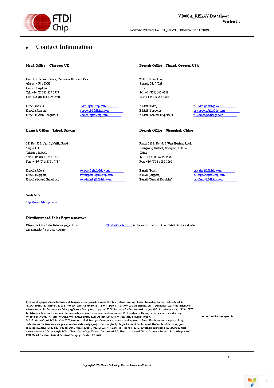 VI800A-RELAY Page 11