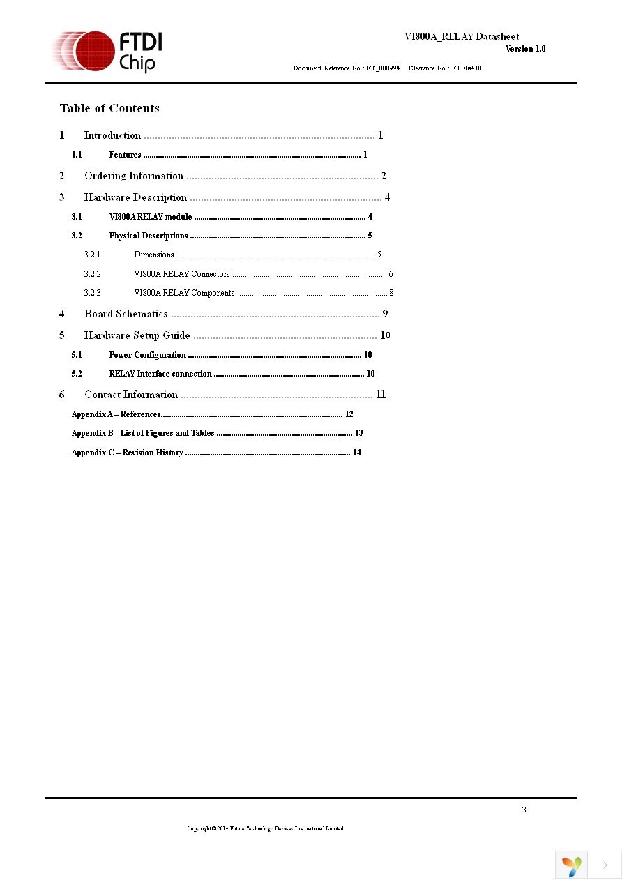 VI800A-RELAY Page 3