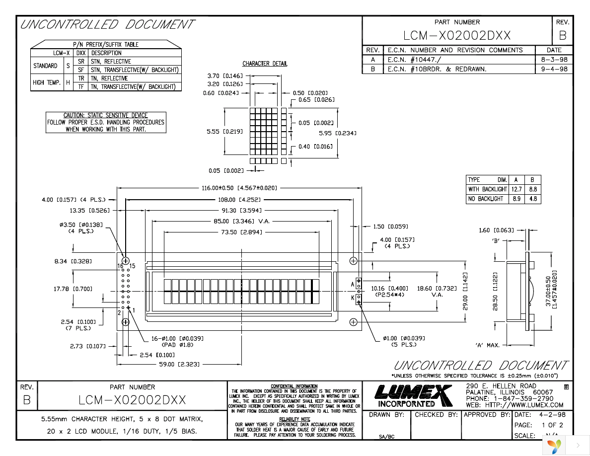 LCM-S02002DSR Page 1