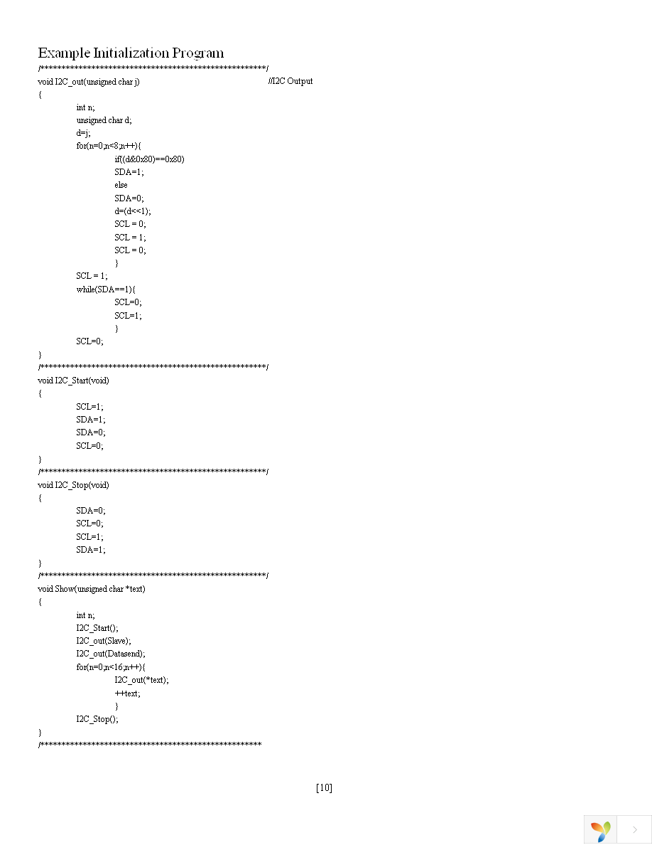 NHD-C0216CIZ-FSW-FBW-3V3 Page 10