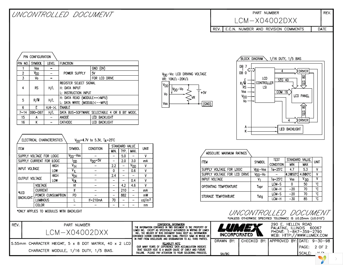 LCM-S04002DSF Page 2