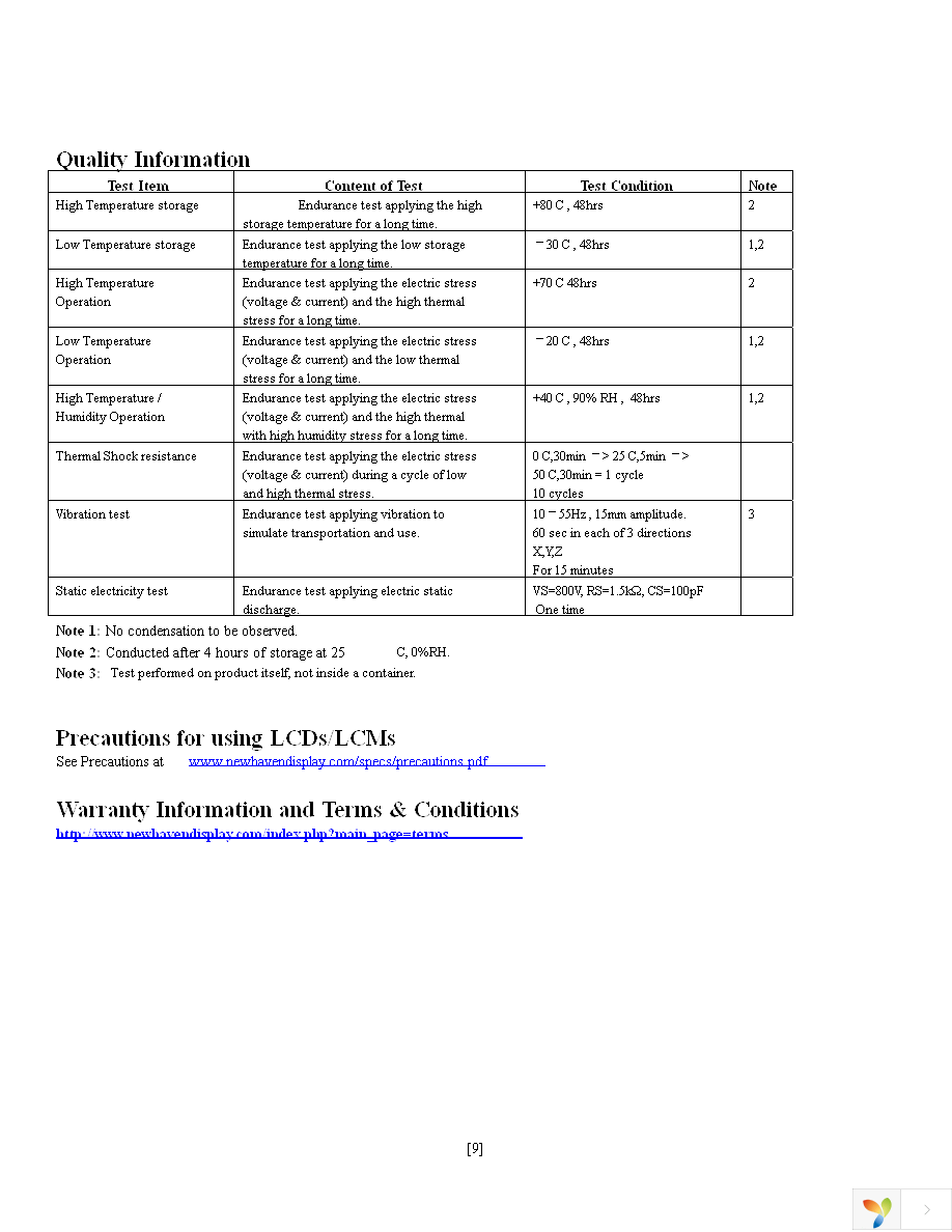 NHD-0112BZ-FL-YBW Page 9