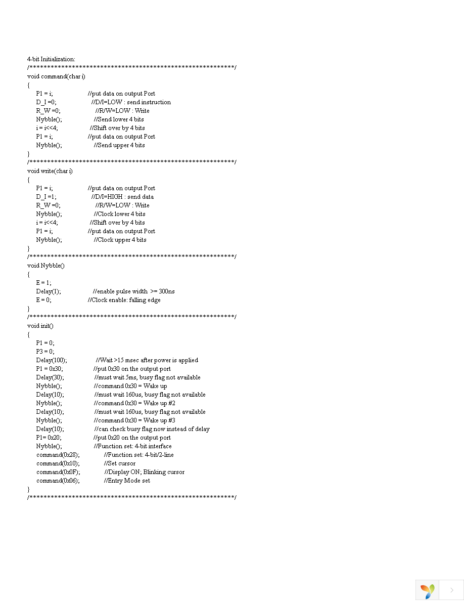 NHD-0220FZ-FSW-GBW-P Page 8