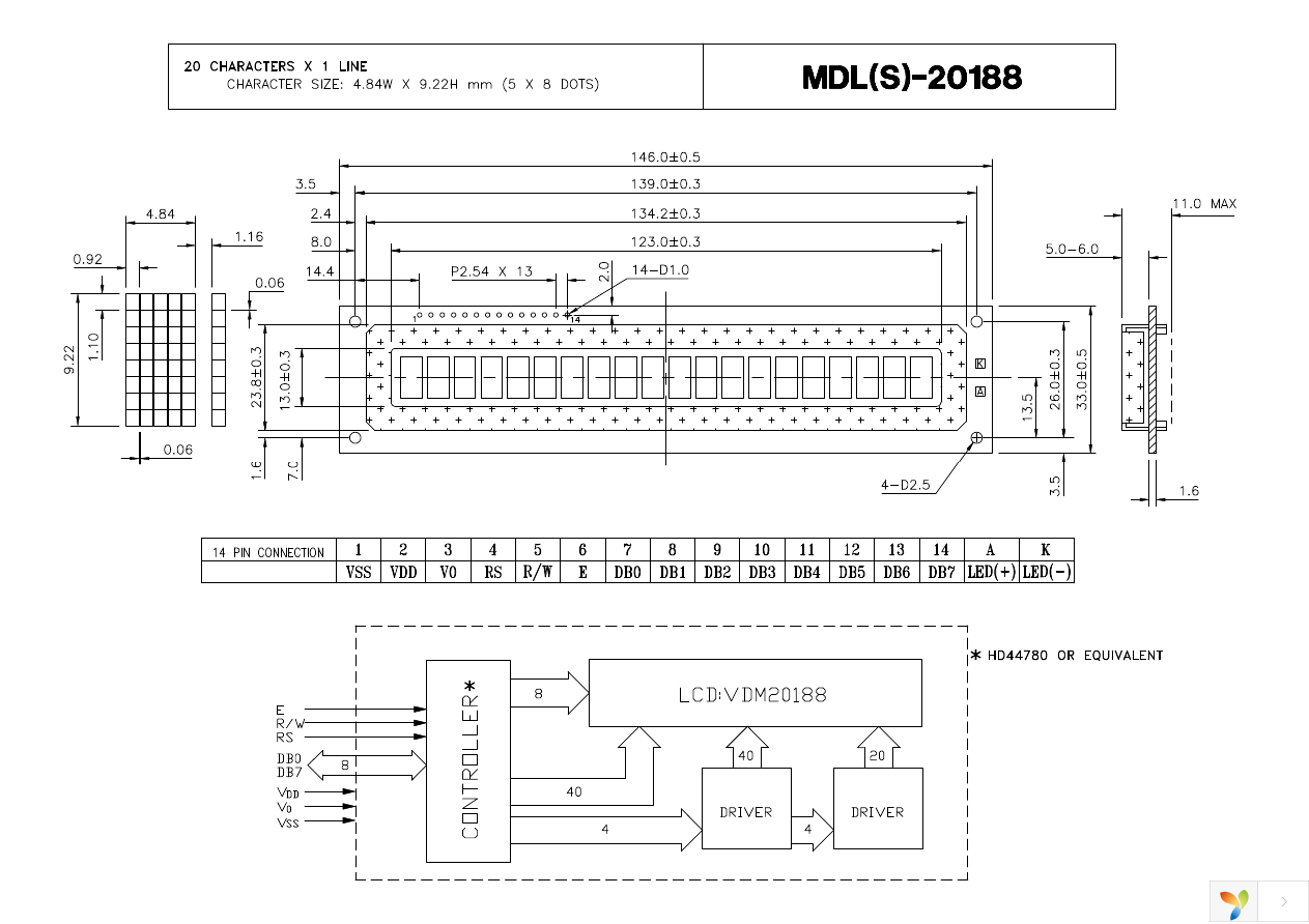 MDLS-20188-C-LV-G Page 1