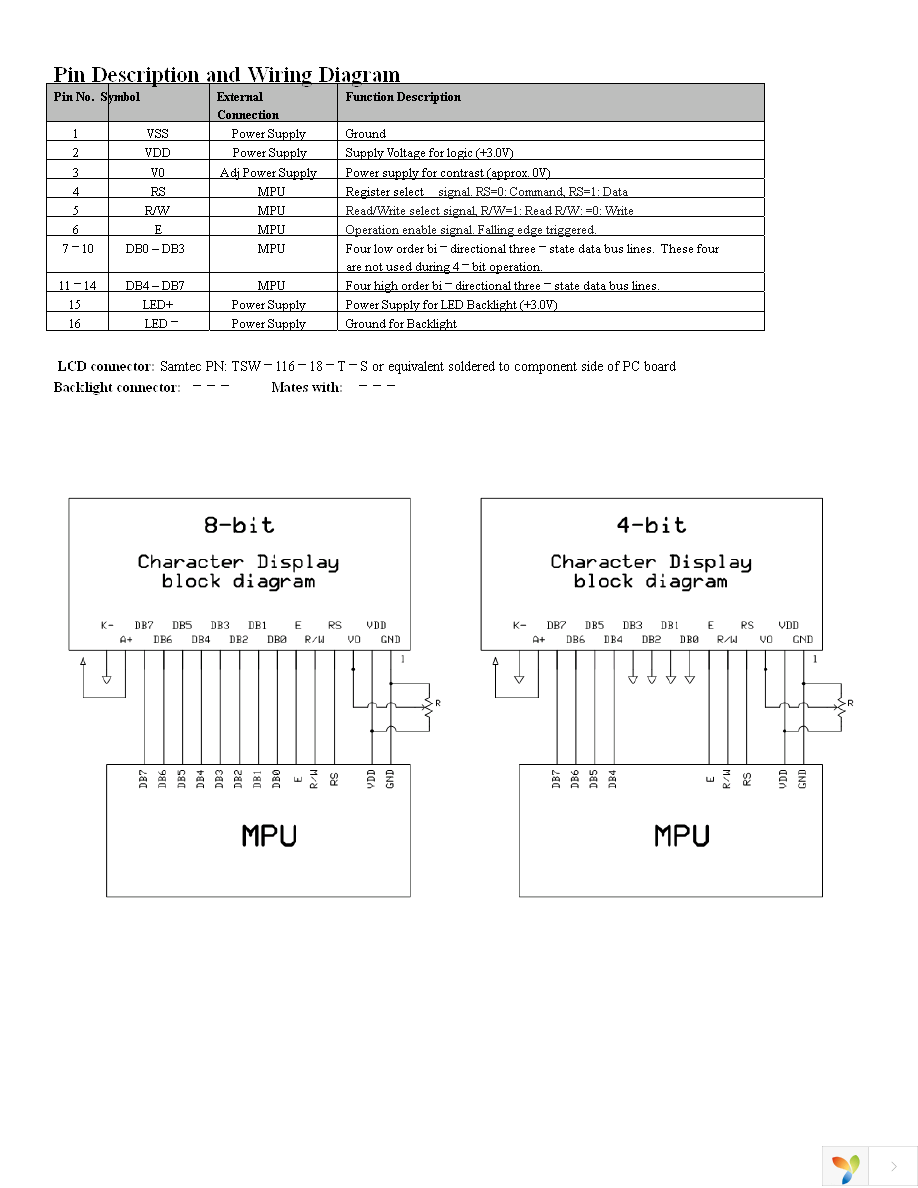 NHD-0108FZ-FL-YBW-3V-C1 Page 4