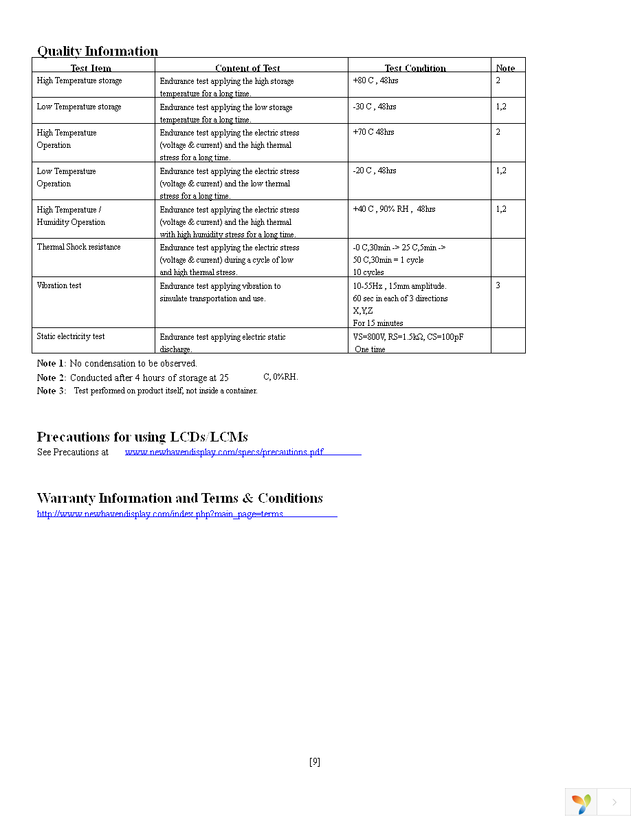 NHD-C12832A1Z-FSW-FBW-3V3 Page 9