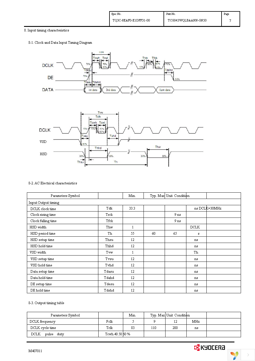 TCG043WQLBAANN-GN50 Page 10