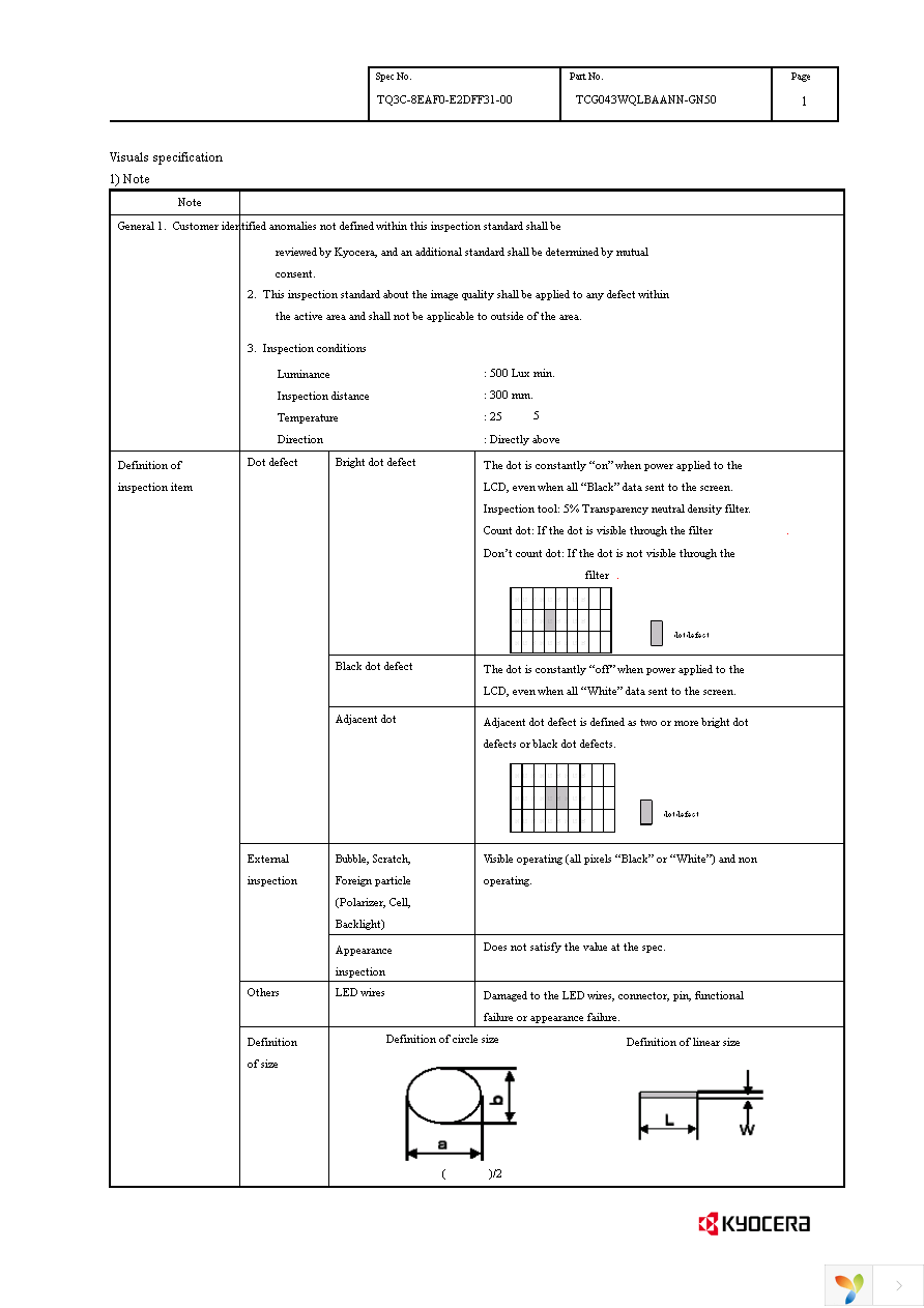 TCG043WQLBAANN-GN50 Page 20