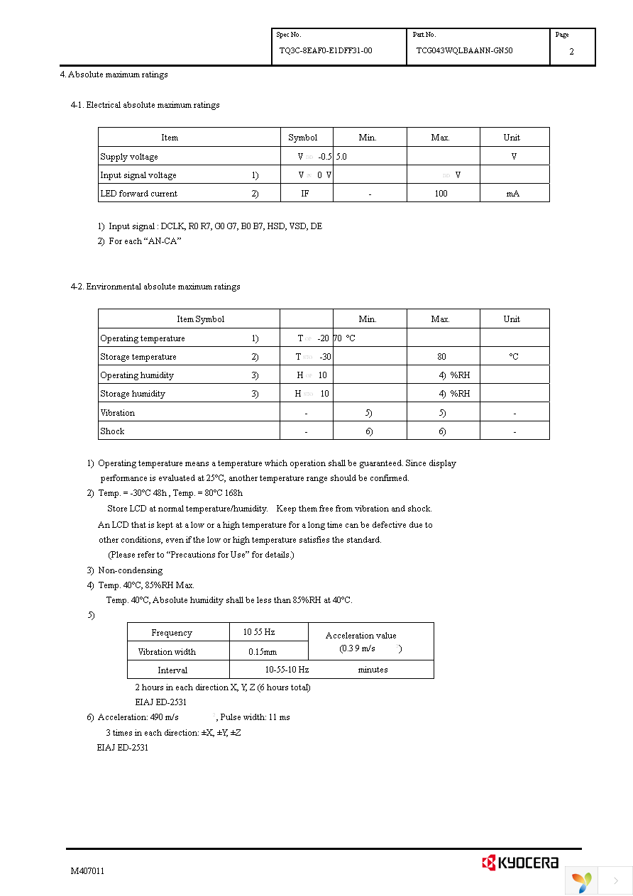 TCG043WQLBAANN-GN50 Page 5