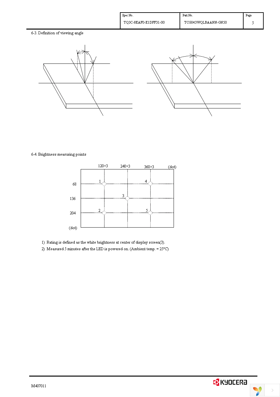 TCG043WQLBAANN-GN50 Page 8