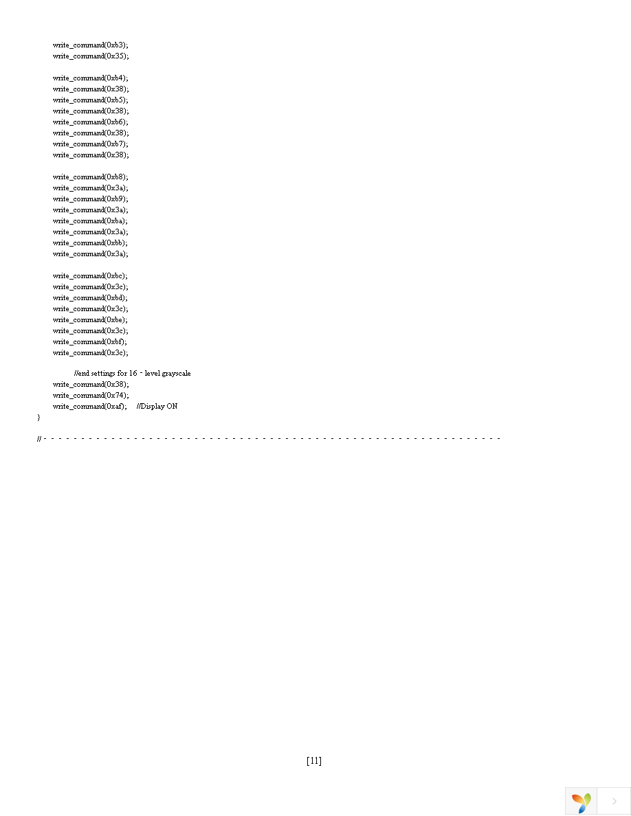 NHD-C160100AZ-RN-GBW Page 11