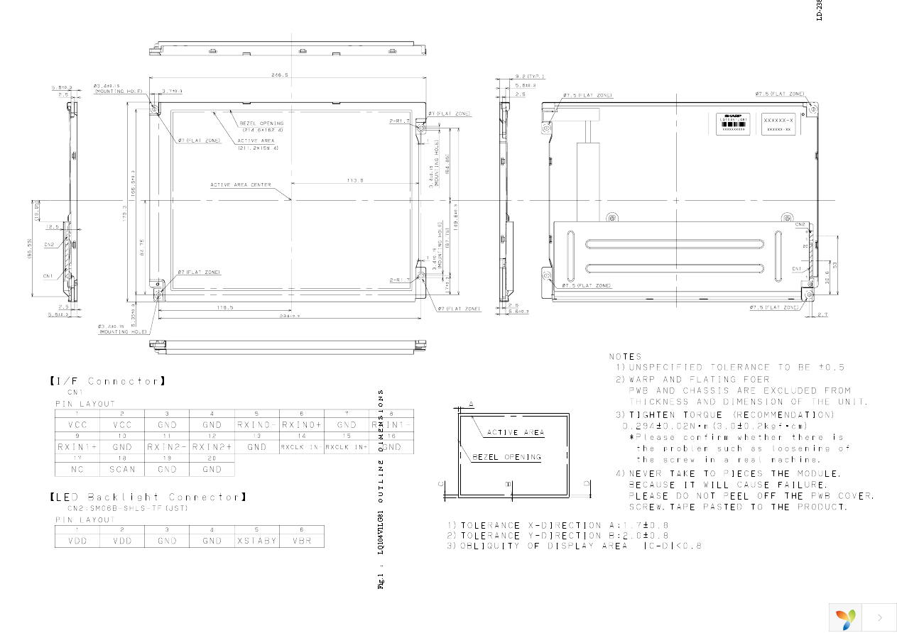 LQ104V1LG81 Page 21