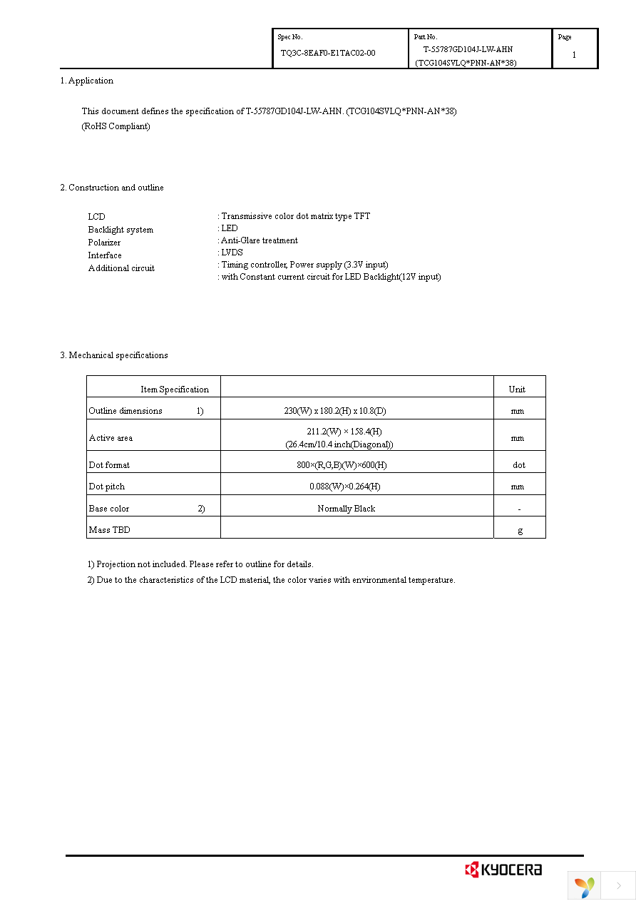 T-55787GD104J-LW-AHN Page 4