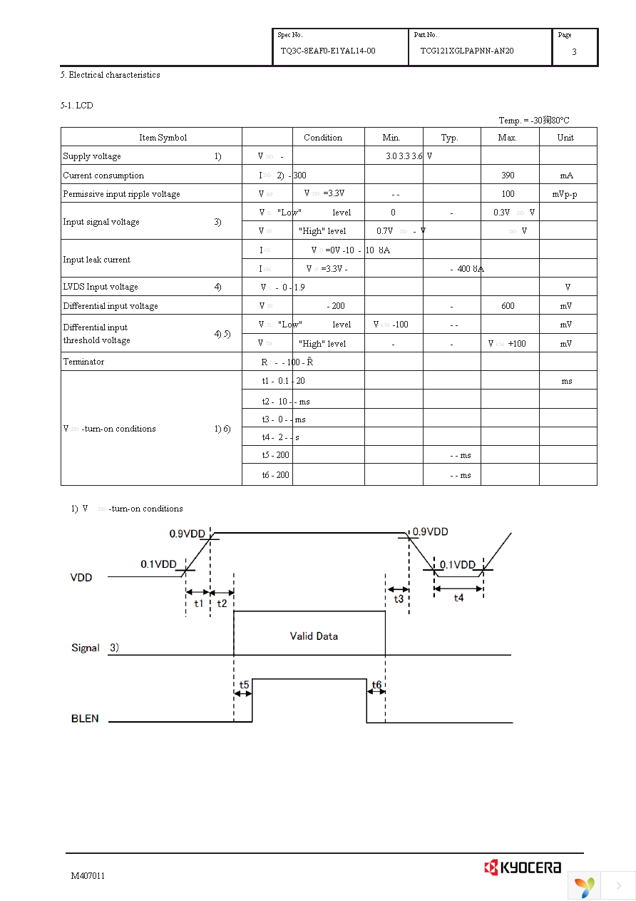 TCG121XGLPAPNN-AN20 Page 6