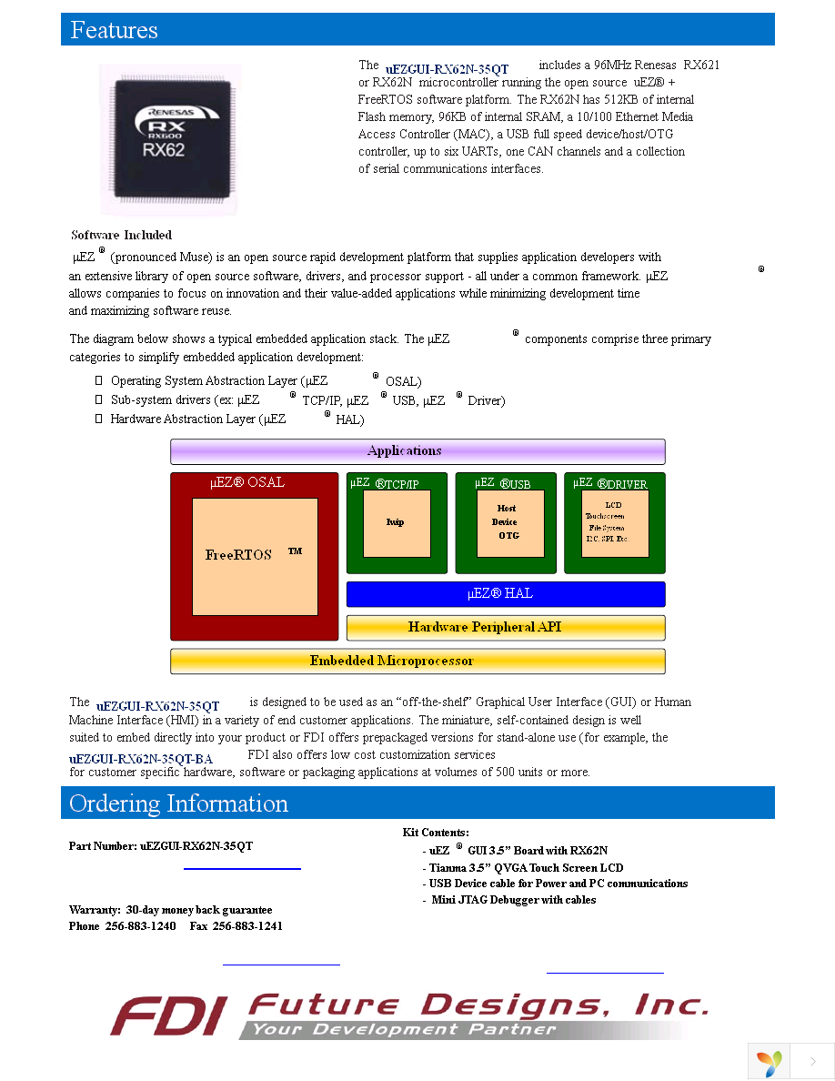 UEZGUI-RX62N-35QT-BA Page 2