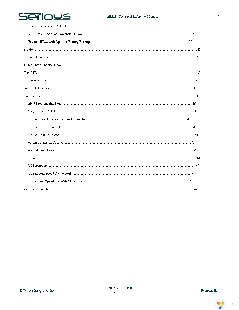 SIM231-A01-R32ALM-01 Page 5