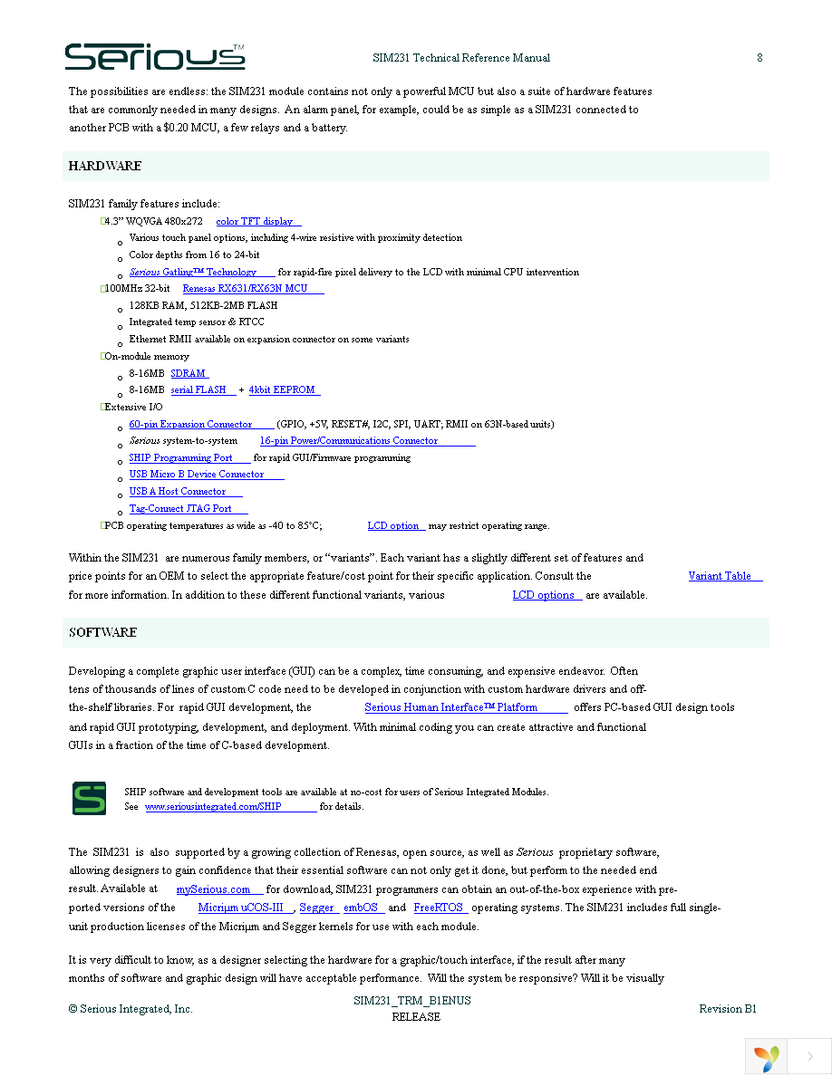 SIM231-A01-R32ALM-01 Page 8