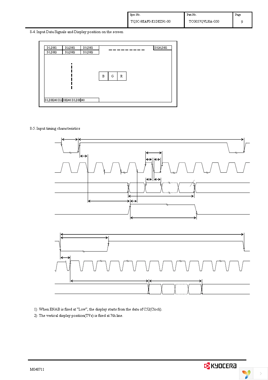 TCG057QVLHA-G50 Page 12