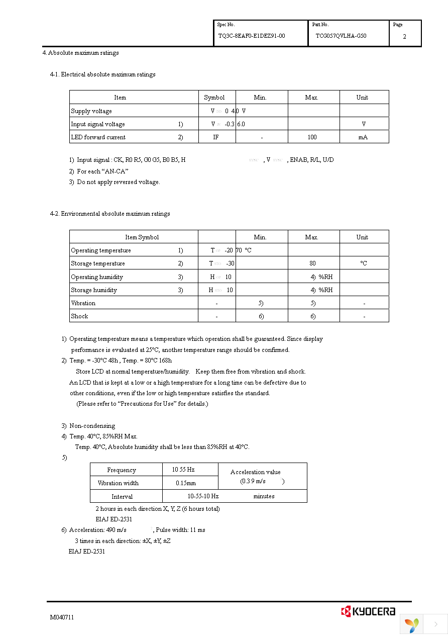 TCG057QVLHA-G50 Page 5