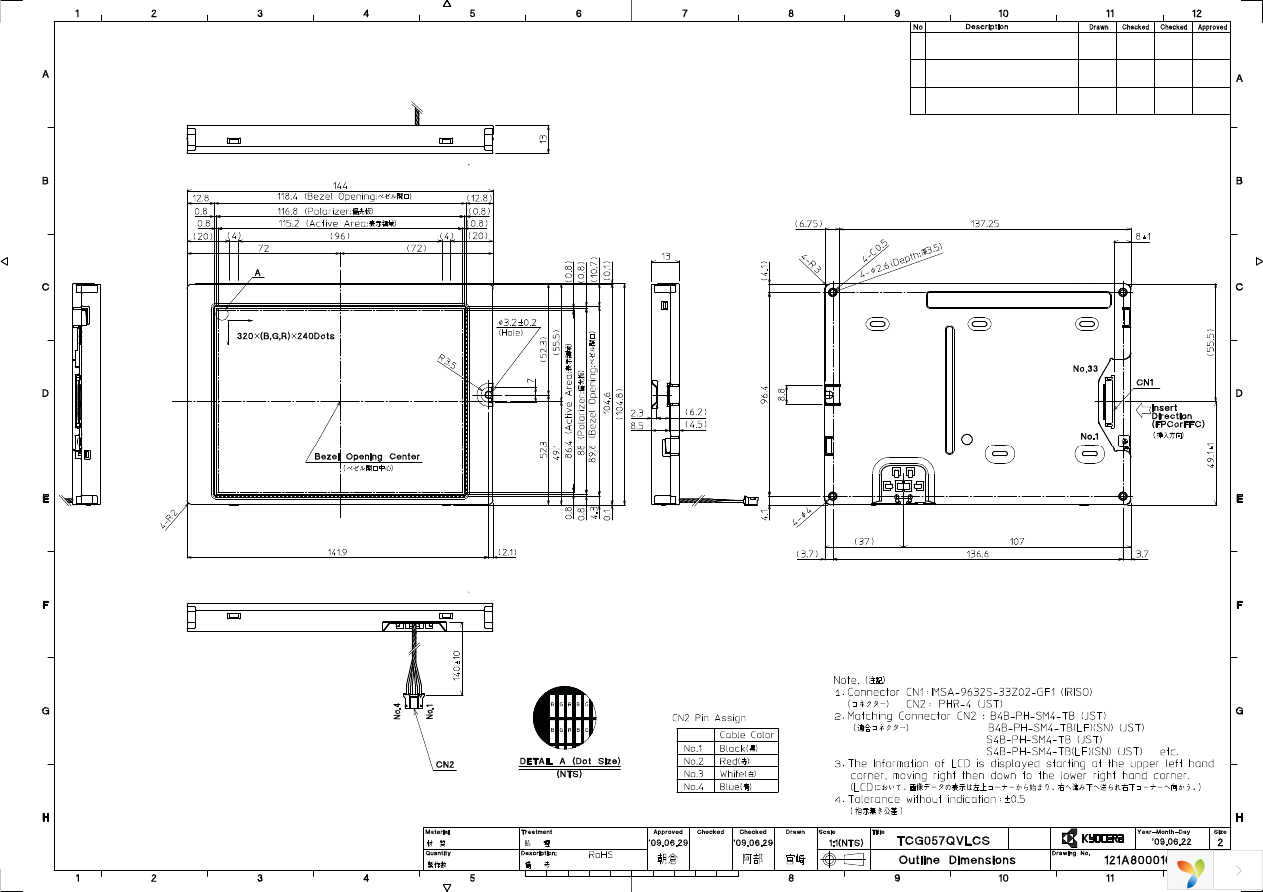 TCG057QVLCS-H50 Page 16