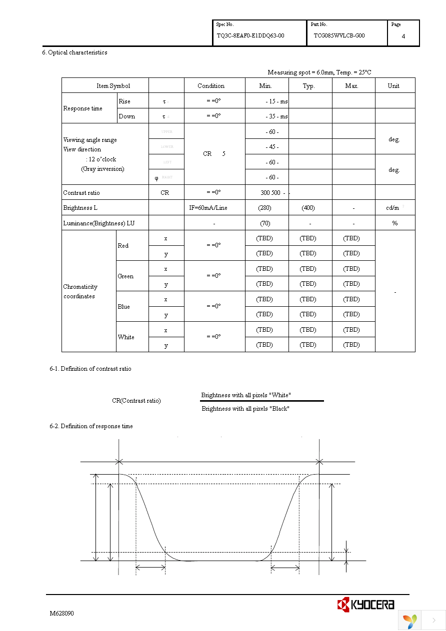 TCG085WVLCB-G00 Page 7