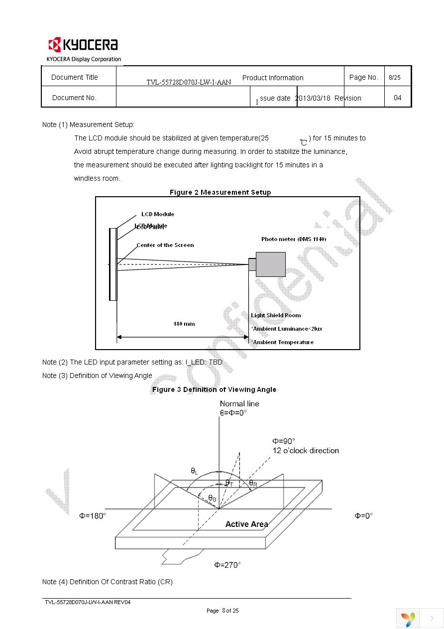 TVL-55728D070J-LW-I-AAN Page 8