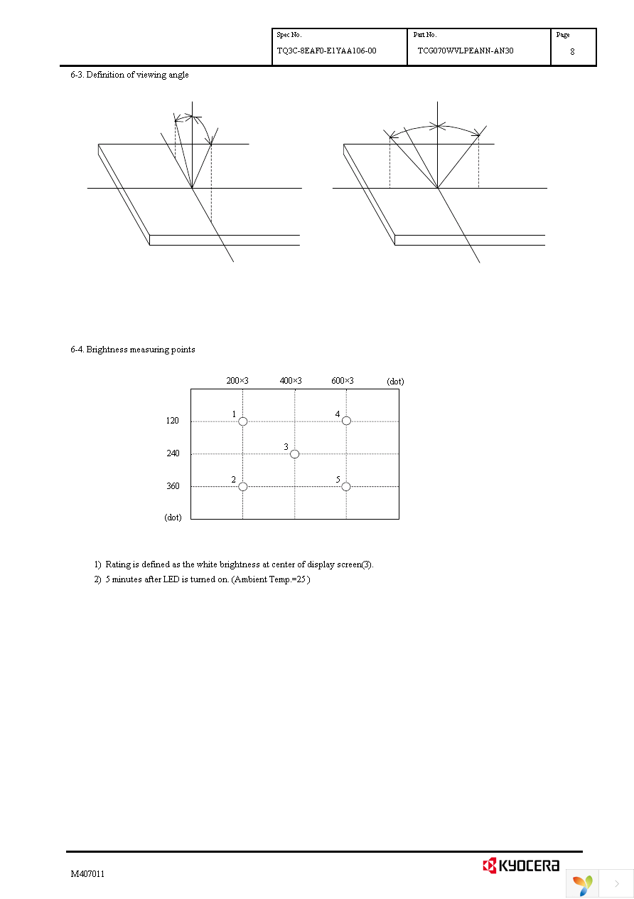 TCG070WVLPEANN-AN30 Page 11