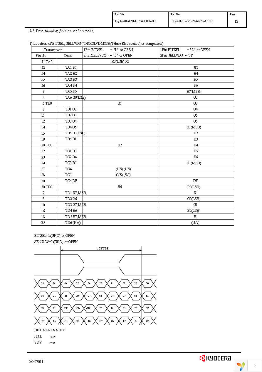 TCG070WVLPEANN-AN30 Page 16