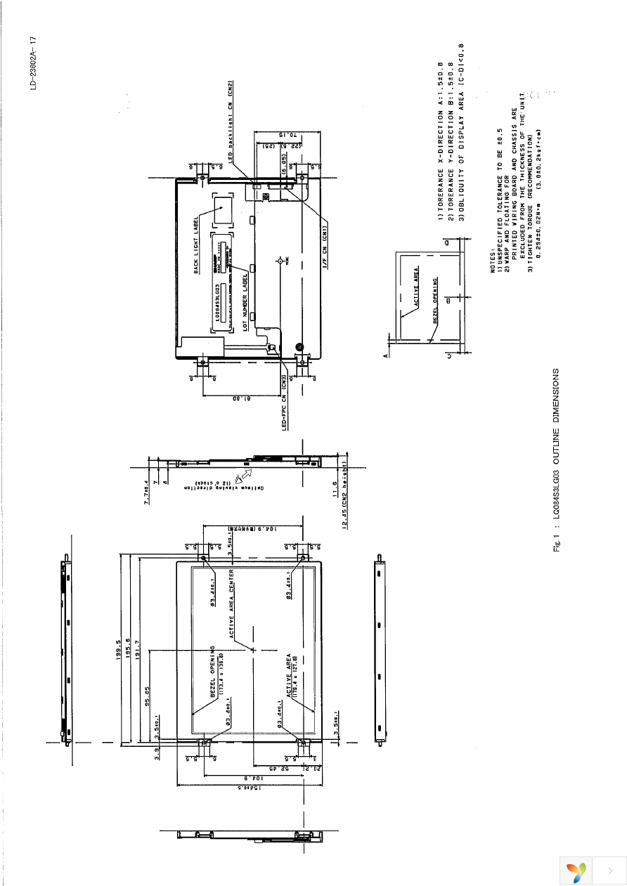 LQ084S3LG03 Page 21