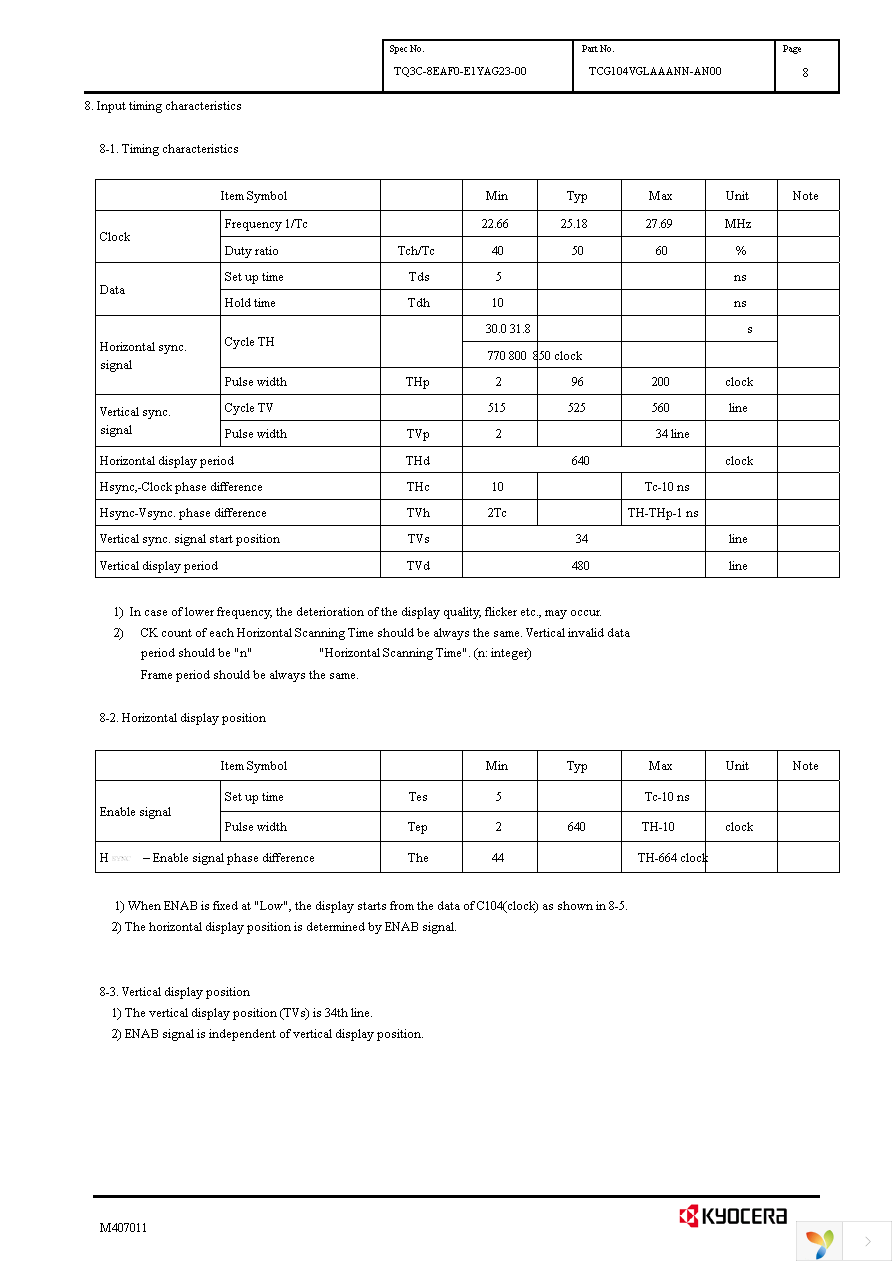 TCG104VGLAAANN-AN00 Page 11