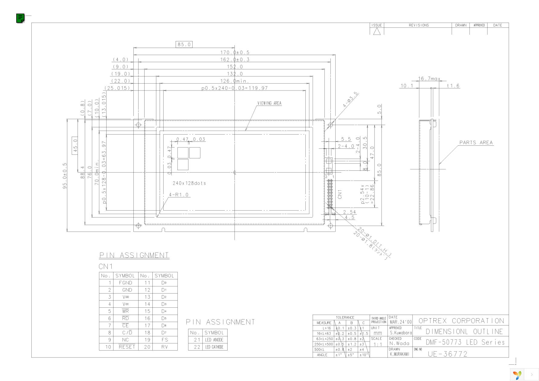 DMF-50773NF-SLY Page 1