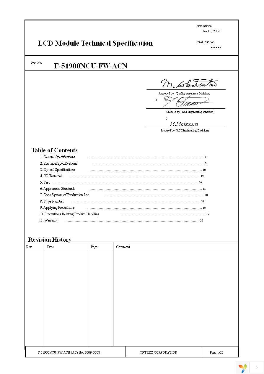 F-51900NCU-FW-ACN Page 1