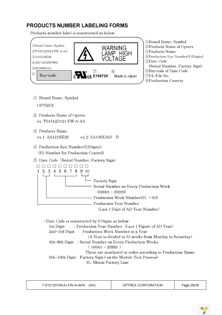 T-51513D104JU-FW-A-AHN Page 27