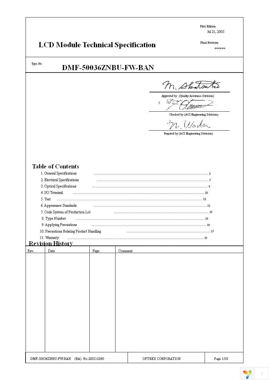 DMF-50036ZNBU-FW-BAN Page 1