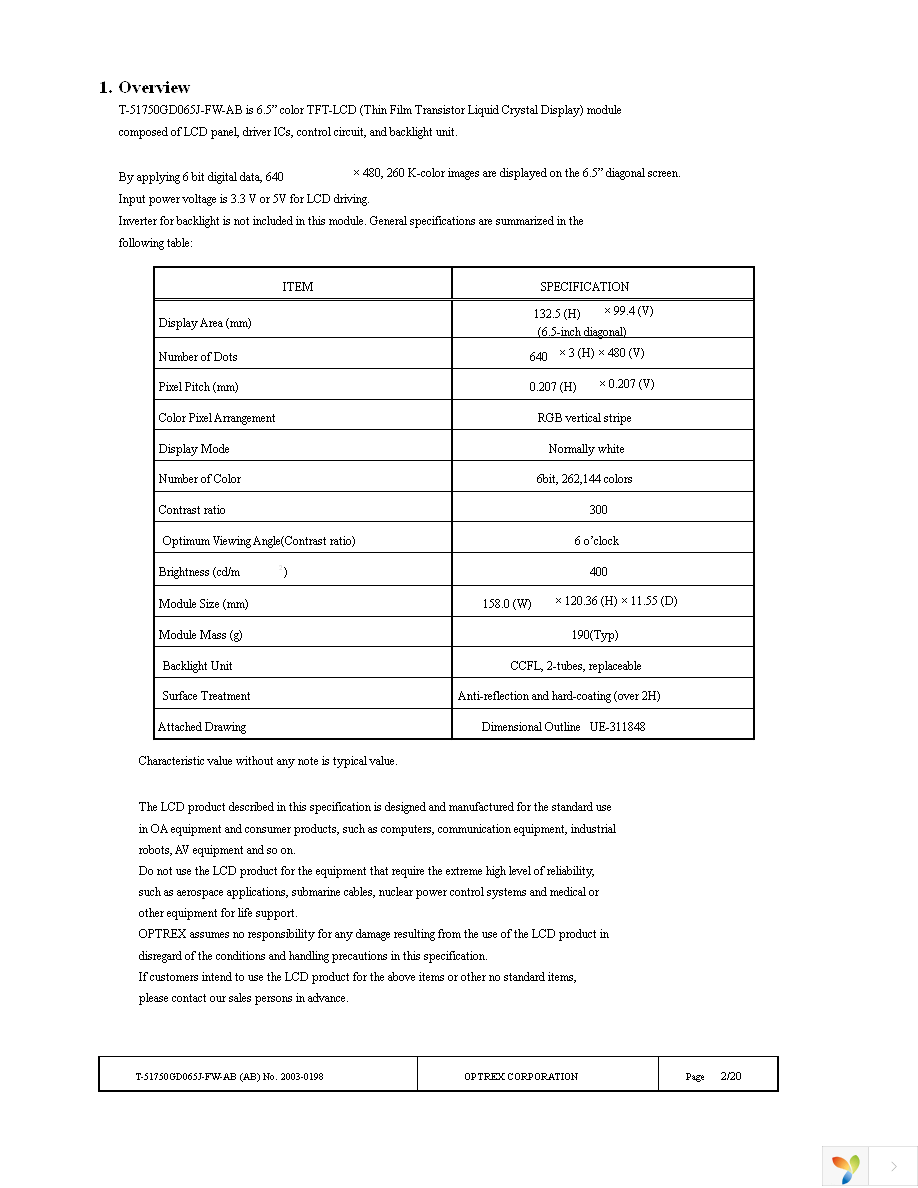 T-51750GD065J-FW-AB Page 2