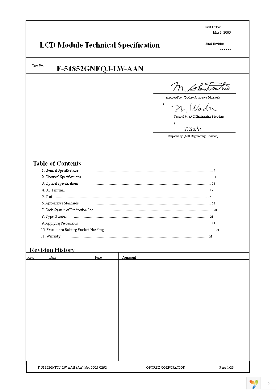 F-51852GNFQJ-LW-AAN Page 1