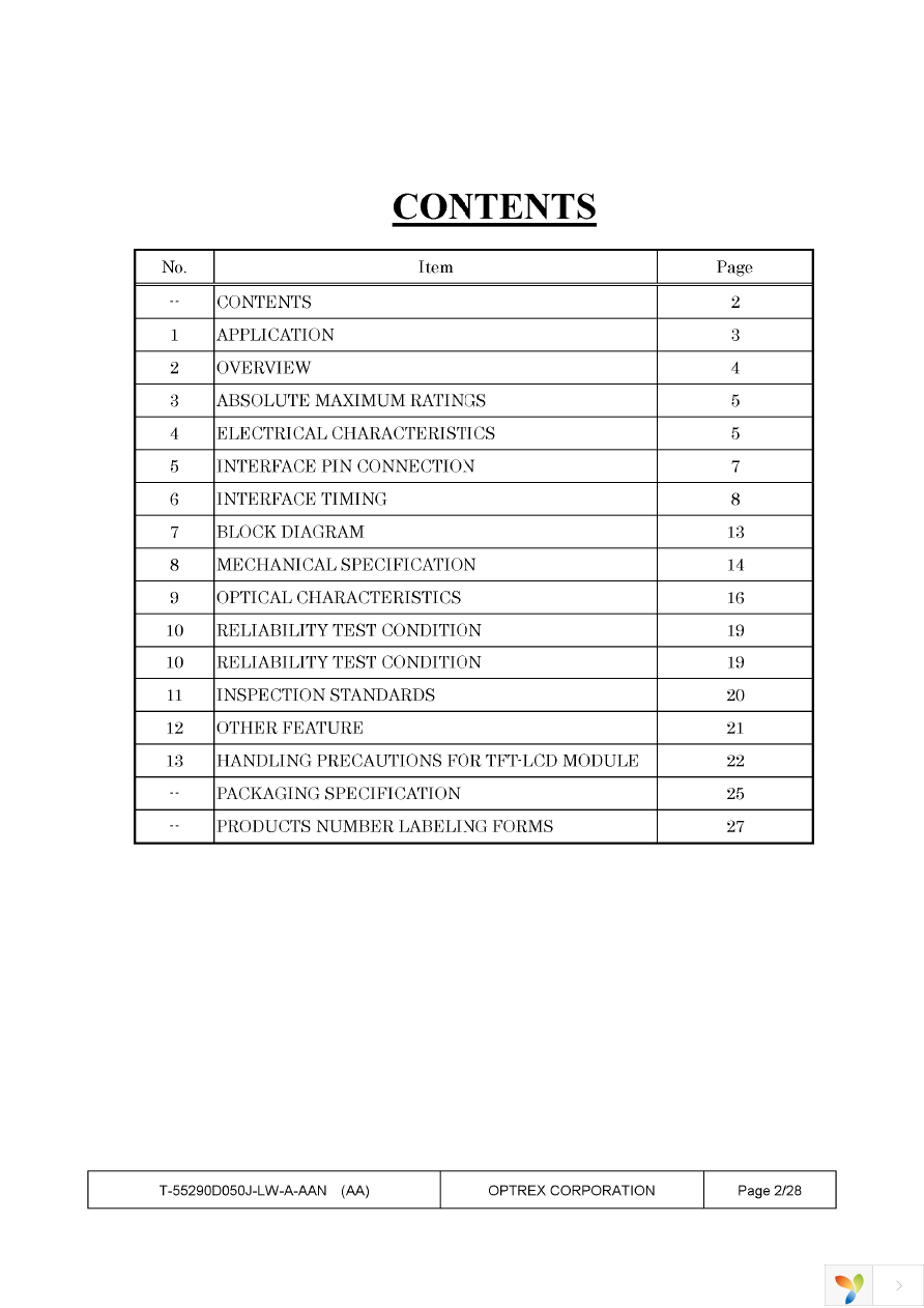 T-55290GD050J-LW-A-AAN Page 2