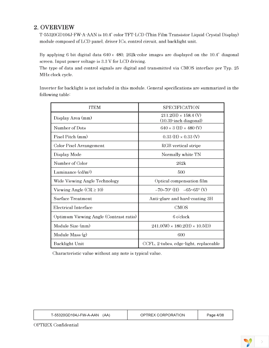 T-55320GD104J-FW-A-AAN Page 4