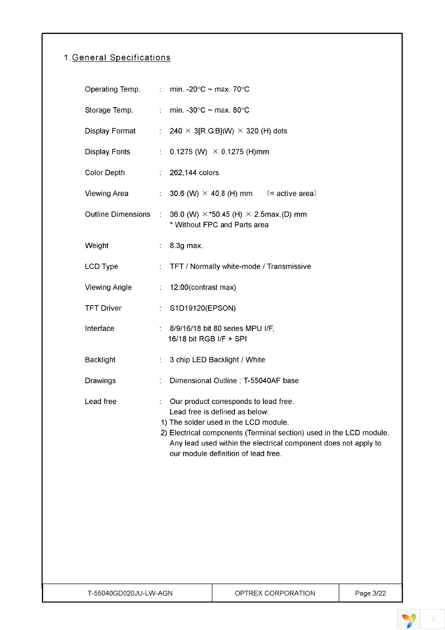 T-55040GD020JU-LW-AGN Page 3