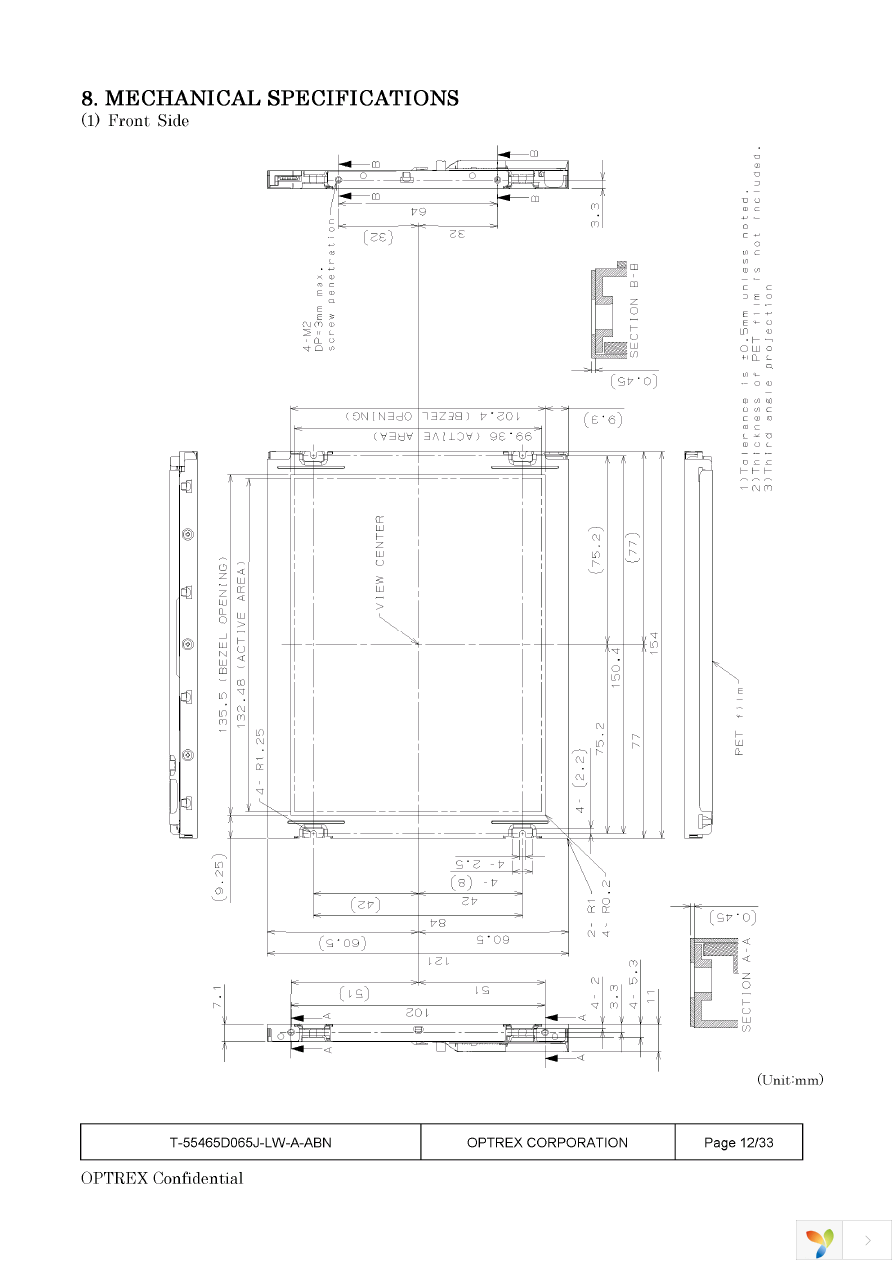 T-55465D065J-LW-A-ADN Page 12