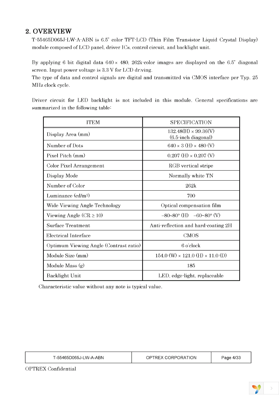 T-55465D065J-LW-A-ADN Page 4