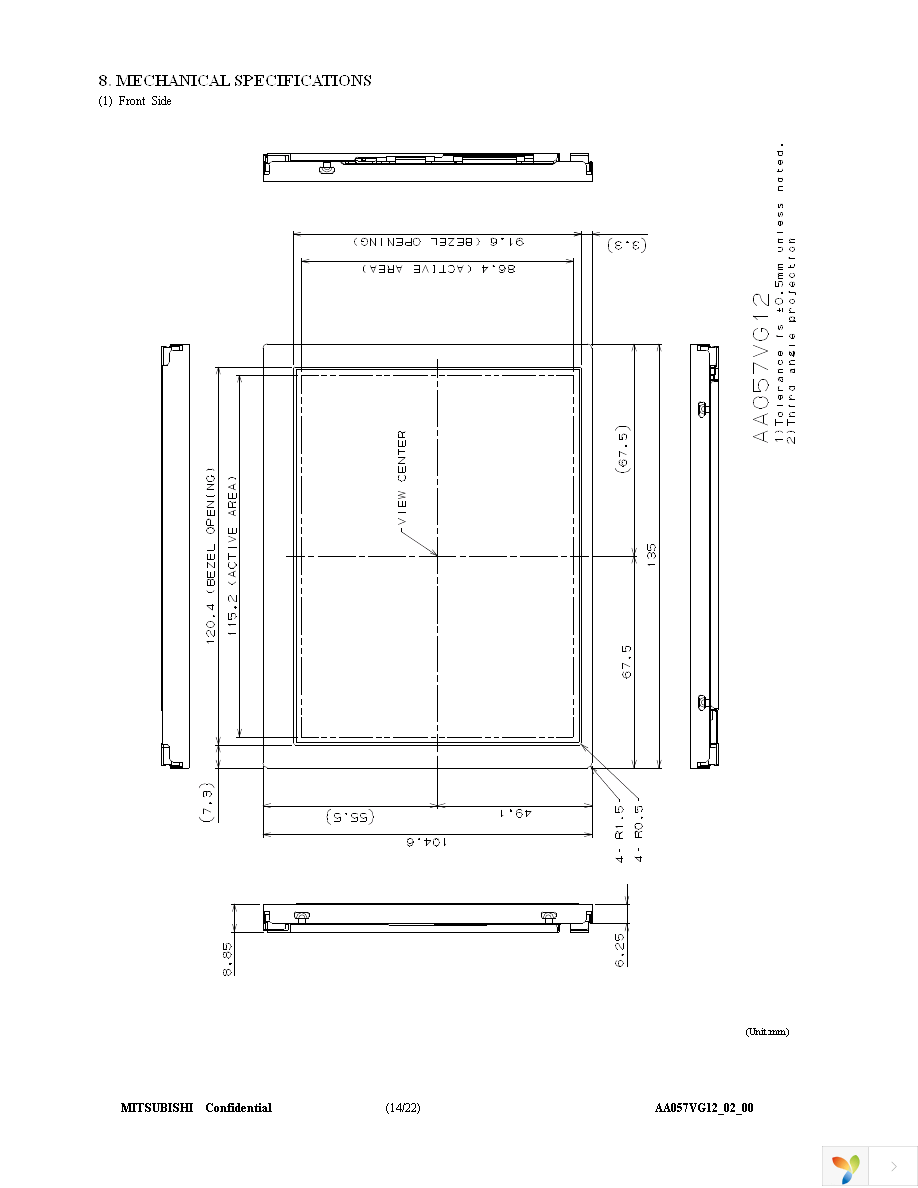 AA057VG12 Page 14