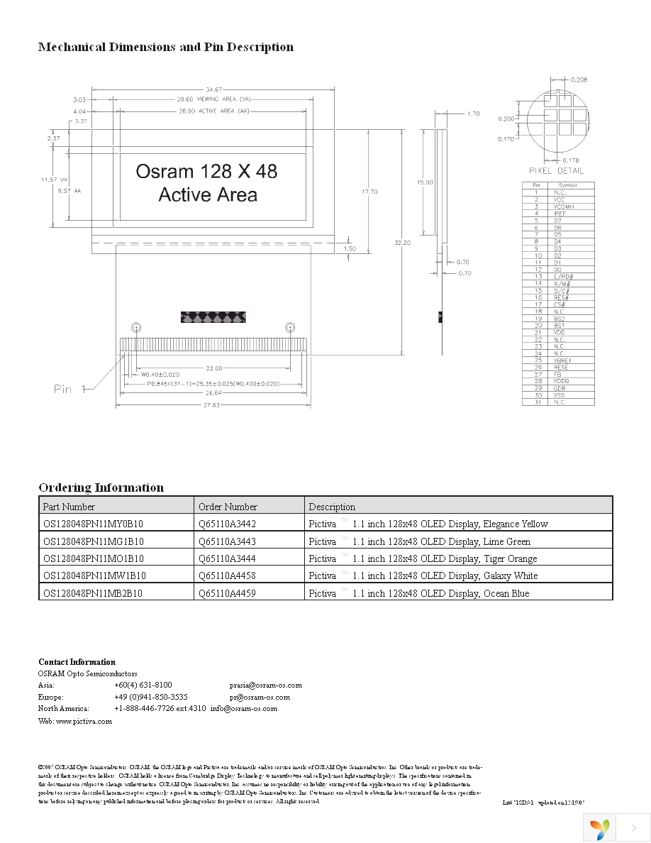 OS128048PN11MW1B10 Page 2