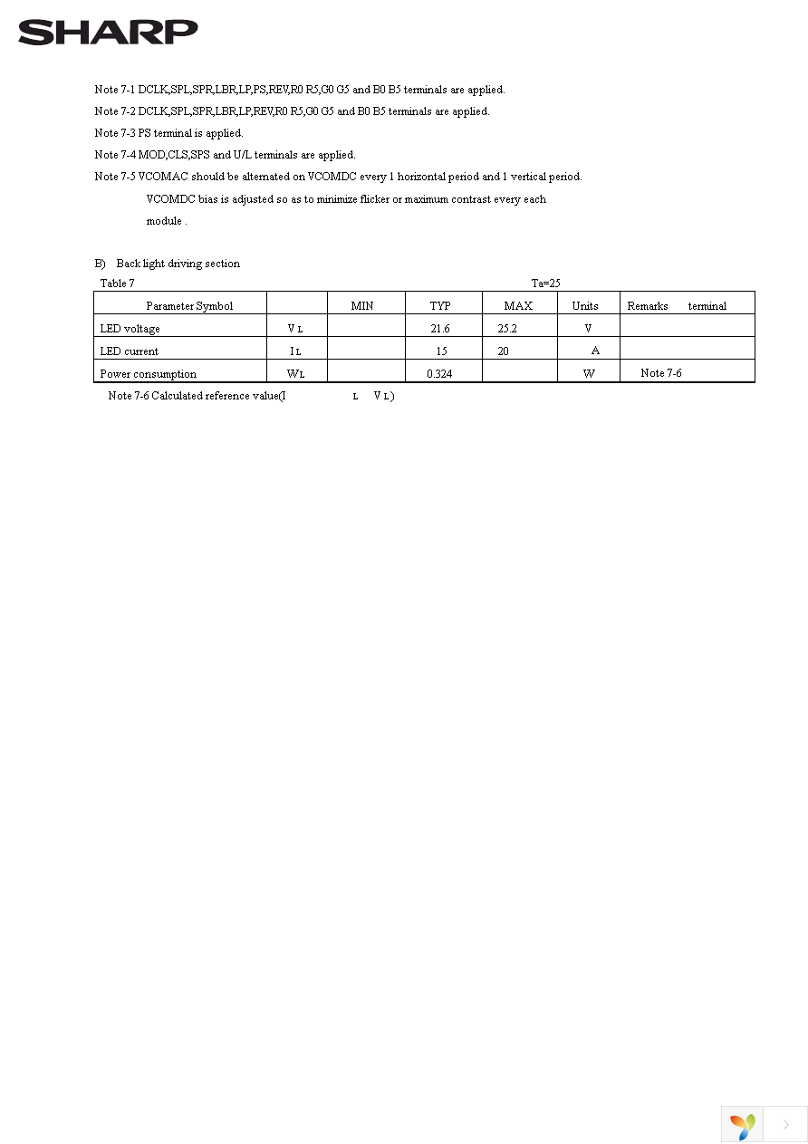 LQ035Q7DH01 Page 11