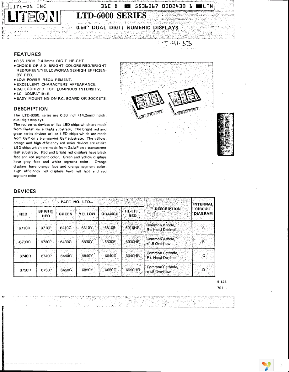 LTD-6940HR Page 1