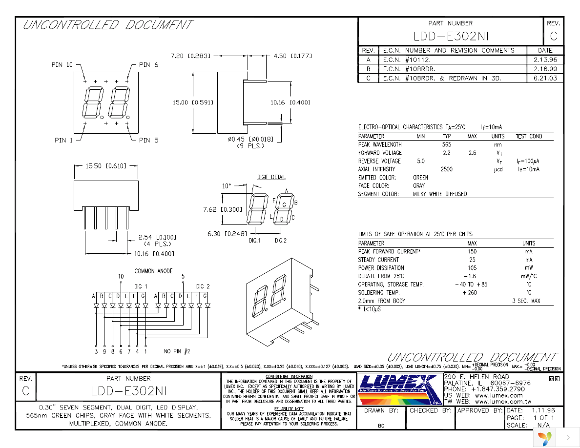 LDD-E302NI Page 1