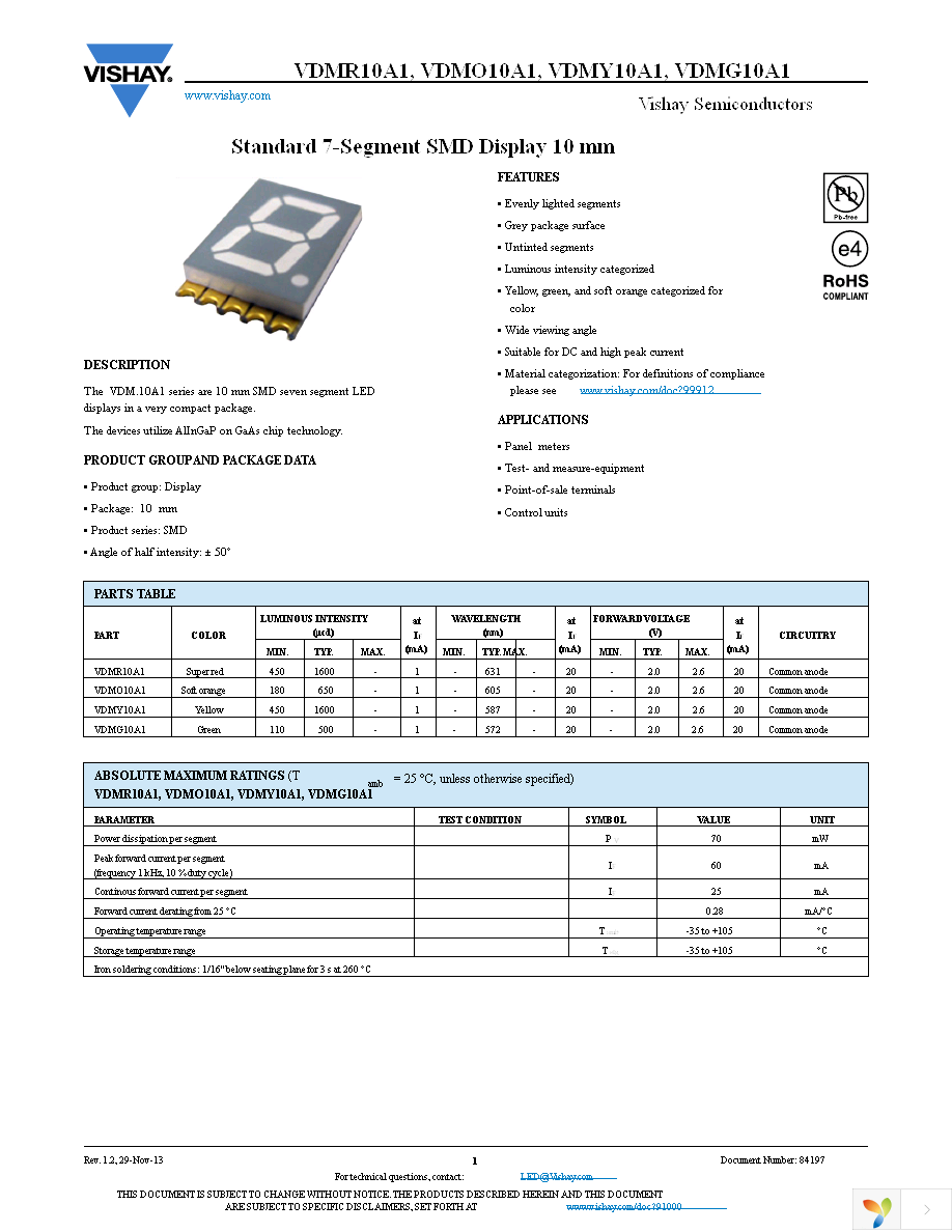 VDMR10A1 Page 1