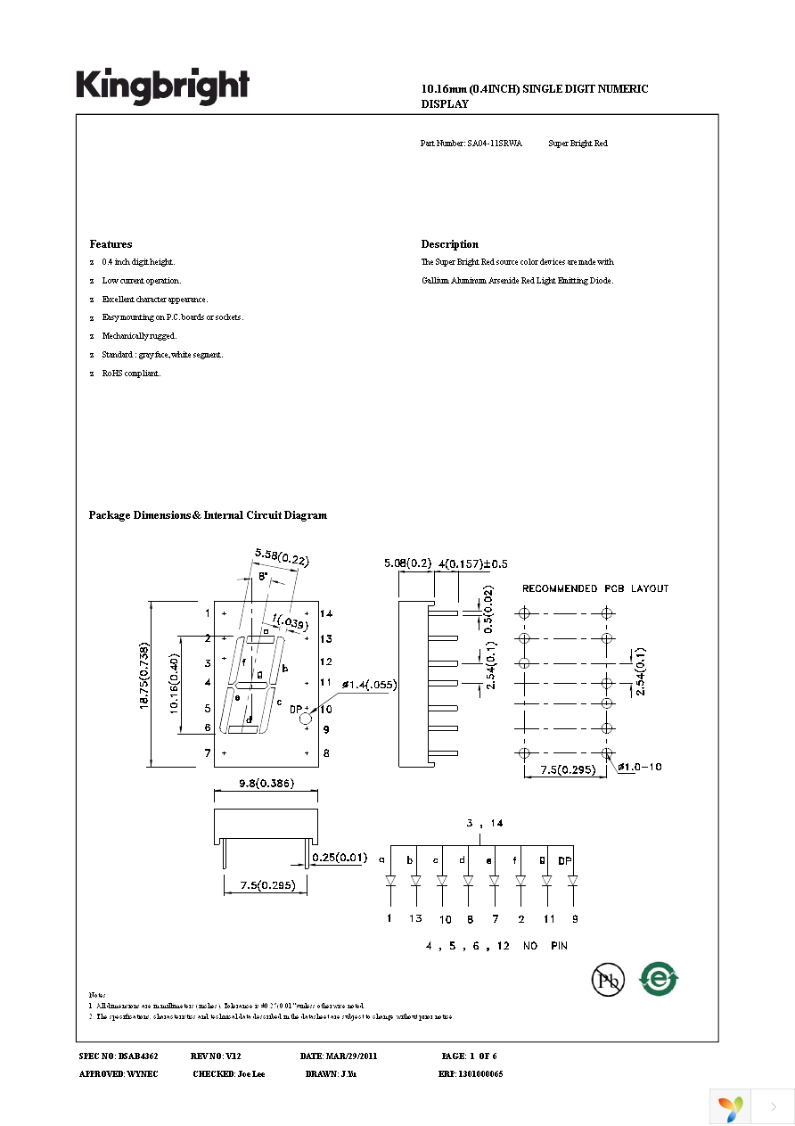 SA04-11SRWA Page 1